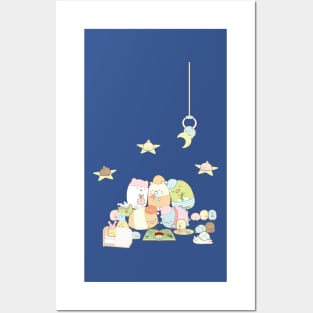 Sumikko Gurashi Pajama Party Posters and Art